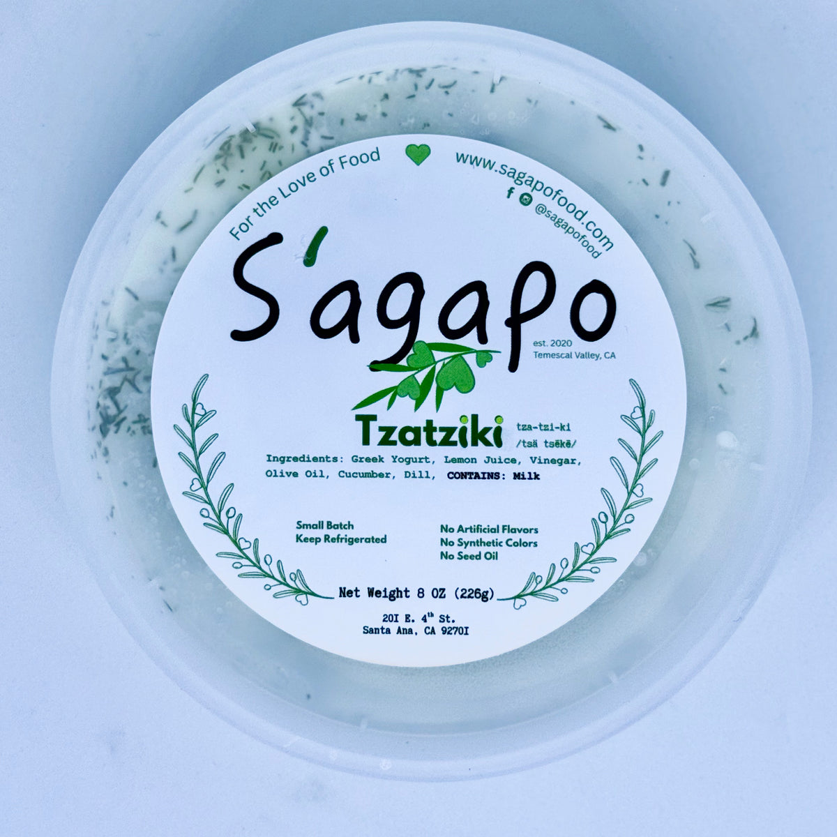 Tzatziki – S'agapo Foods