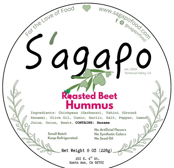 Roasted Beet Hummus